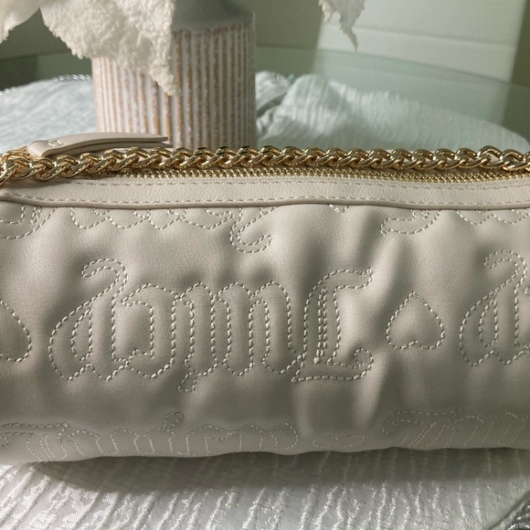 Juicy Couture Cream Barrel Shoulder & Crossbody Bag with Mini Pouch - Picture 8 of 14
